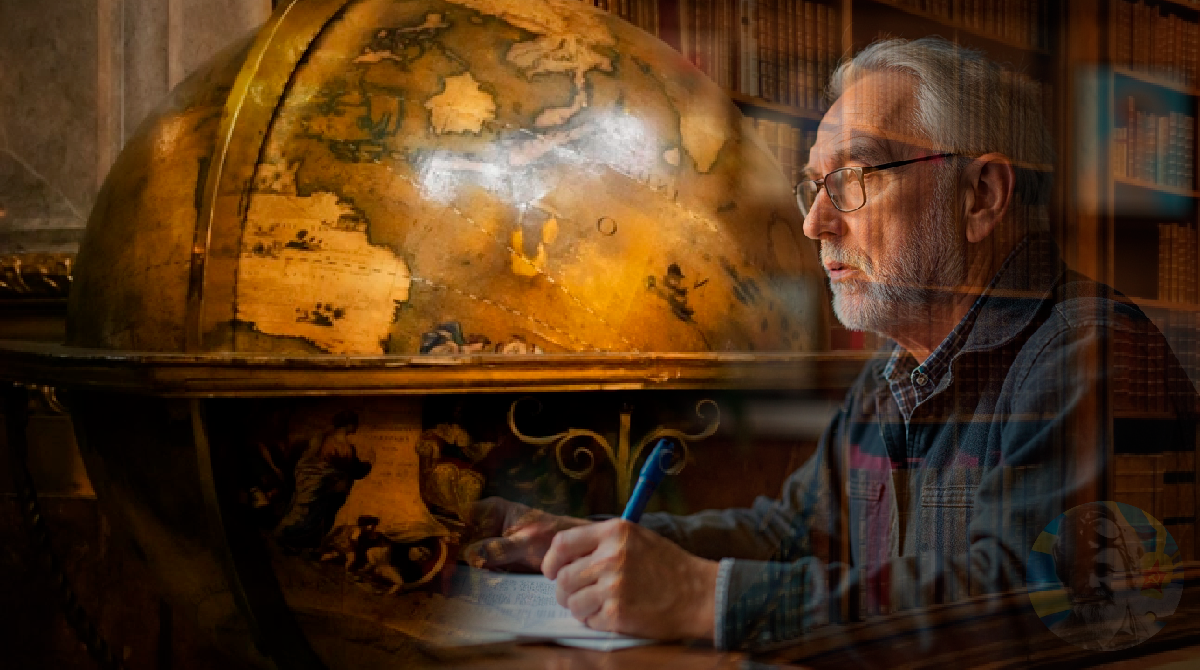 Взгляд остановился на глобусе в углу кабинета. Старинный, на деревянной подставке, с латунным меридианом. Дед часто крутил его, показывая внуку места, где побывал.