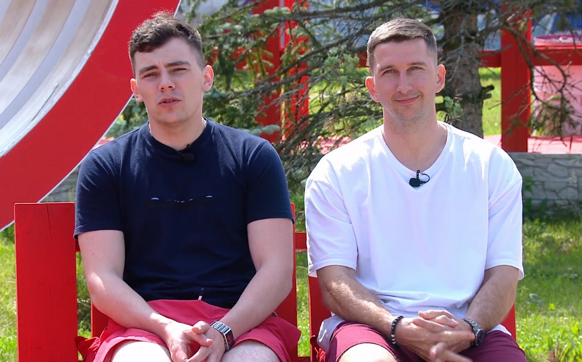 Сергей Целковский и Дмитрий Луковкин (фото из эфира на «Okko»)