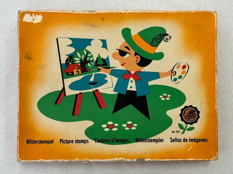 Набор штампов для творчества фирмы «Famos» (ГДР) из фондов Музей-заповедника «Остров-град Свияжск»