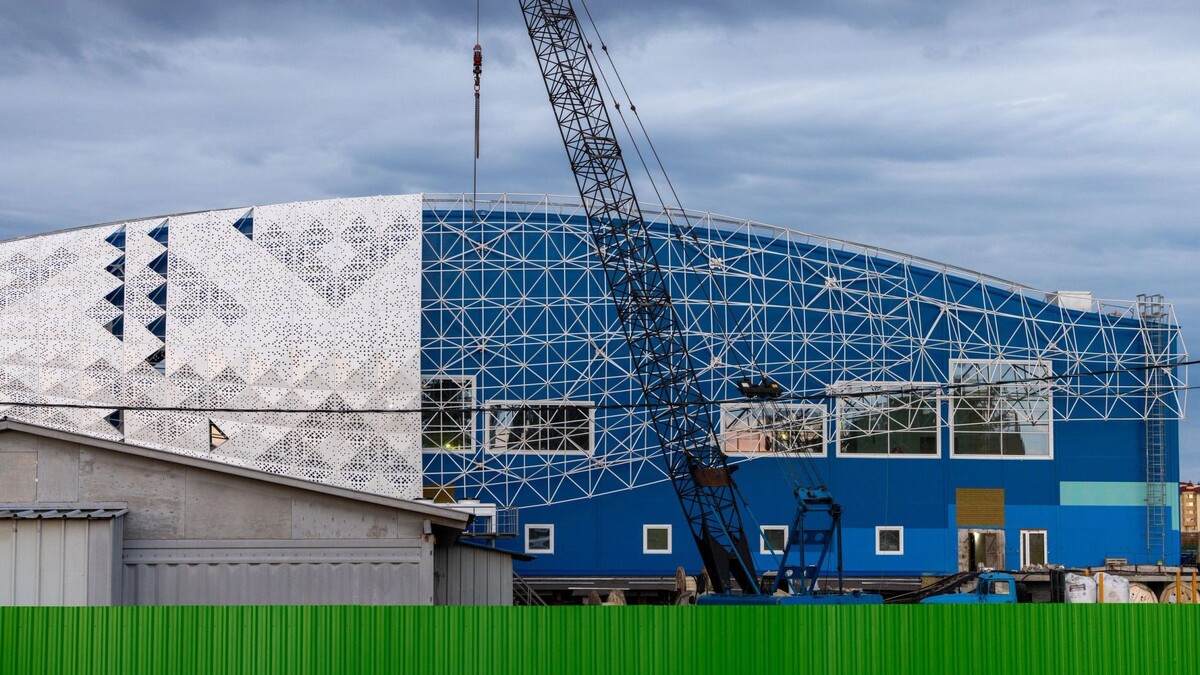    «Ямал-арена» в Салехарде. Фото: Фёдор Воронов / "Ямал-Медиа"