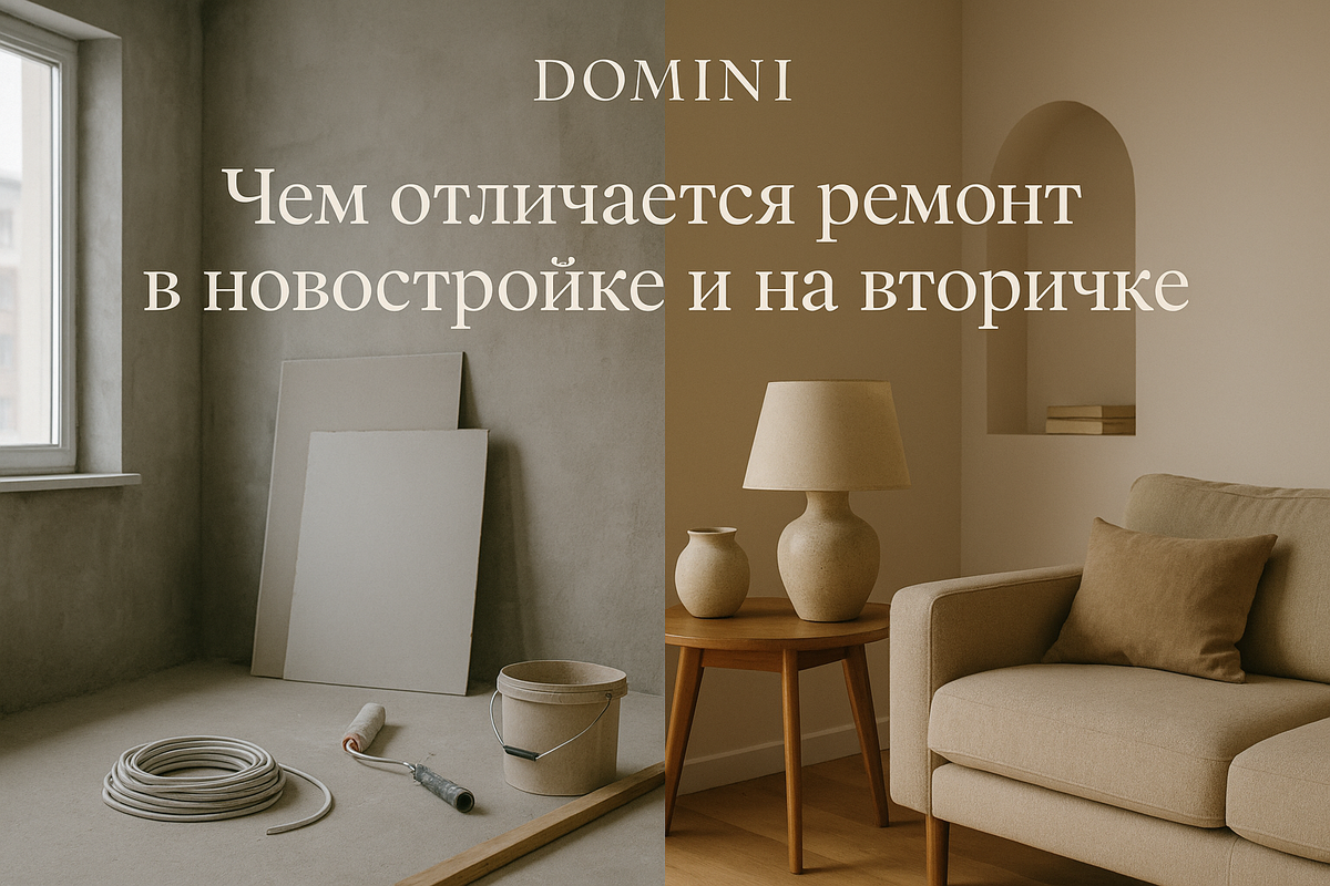    Ремонт в новостройке или вторичке: что выбрать в 2025 году?