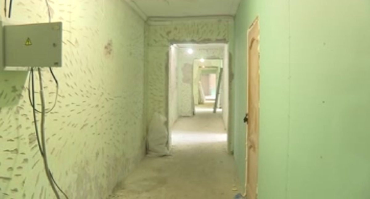    В курском доме социального обеспечения проводят масштабную реконструкцию
