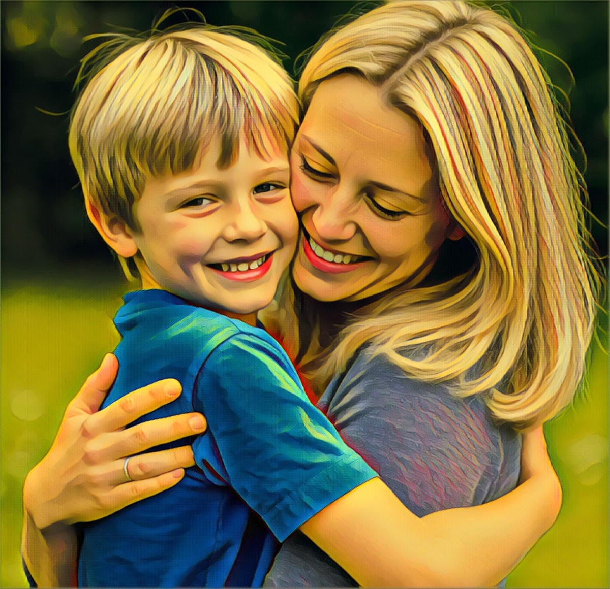 Лева нашёл маму