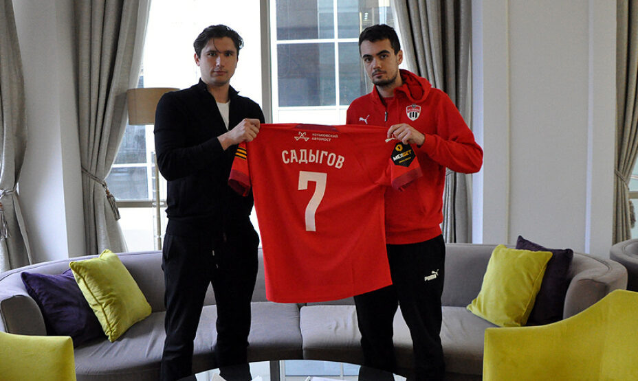    В «Химках» играл сын инвестора Туфана Садыгова — Илья. Фото: ФК «Химки»