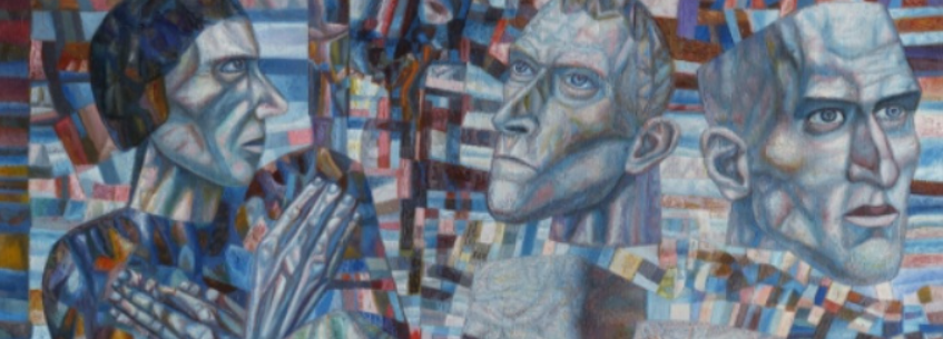 Павел Филонов. Ударники, 1935 (фрагмент)