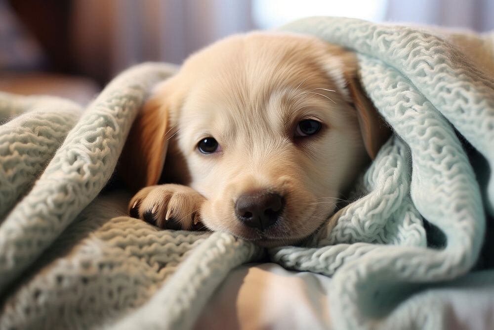 Щенок лабрадора палевый