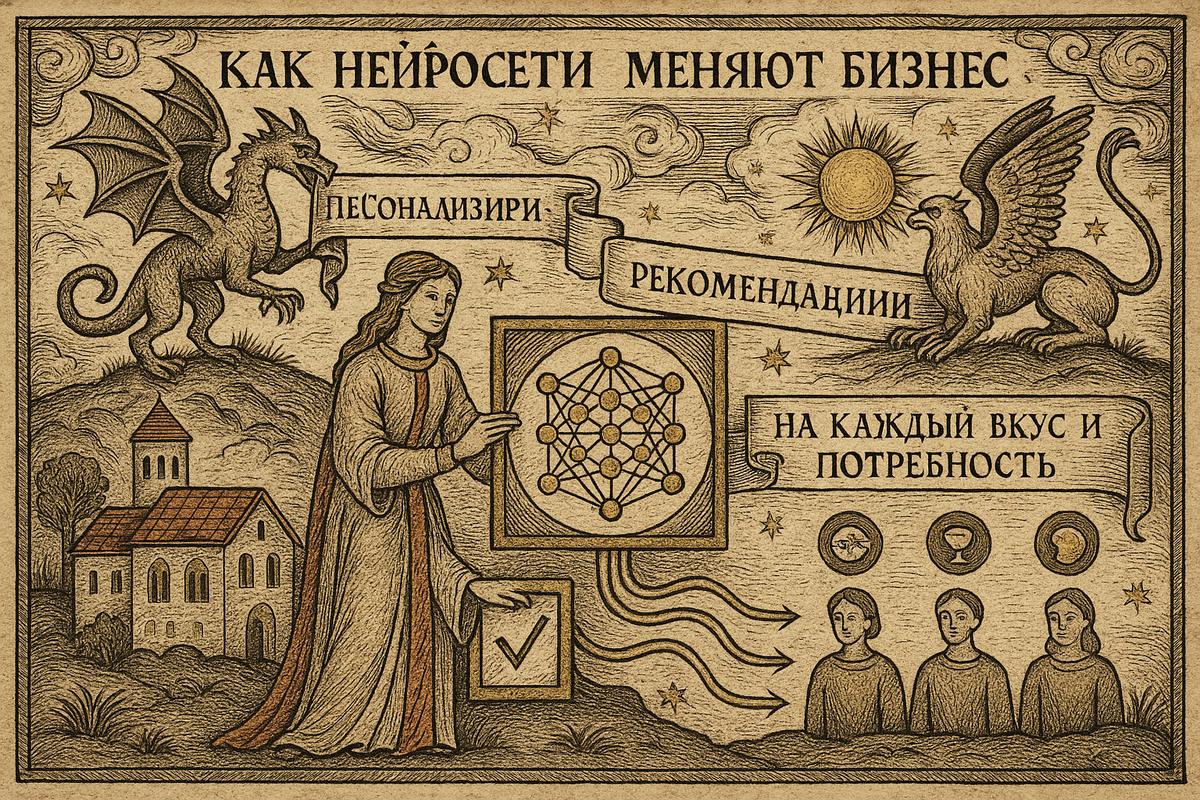    Нейросети для создания персонализированных рекомендаций Цезариум