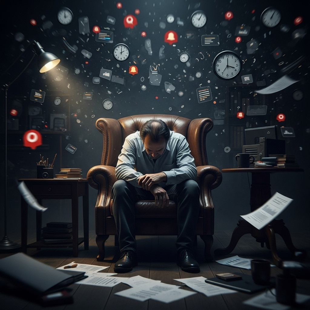 Человек в стрессе