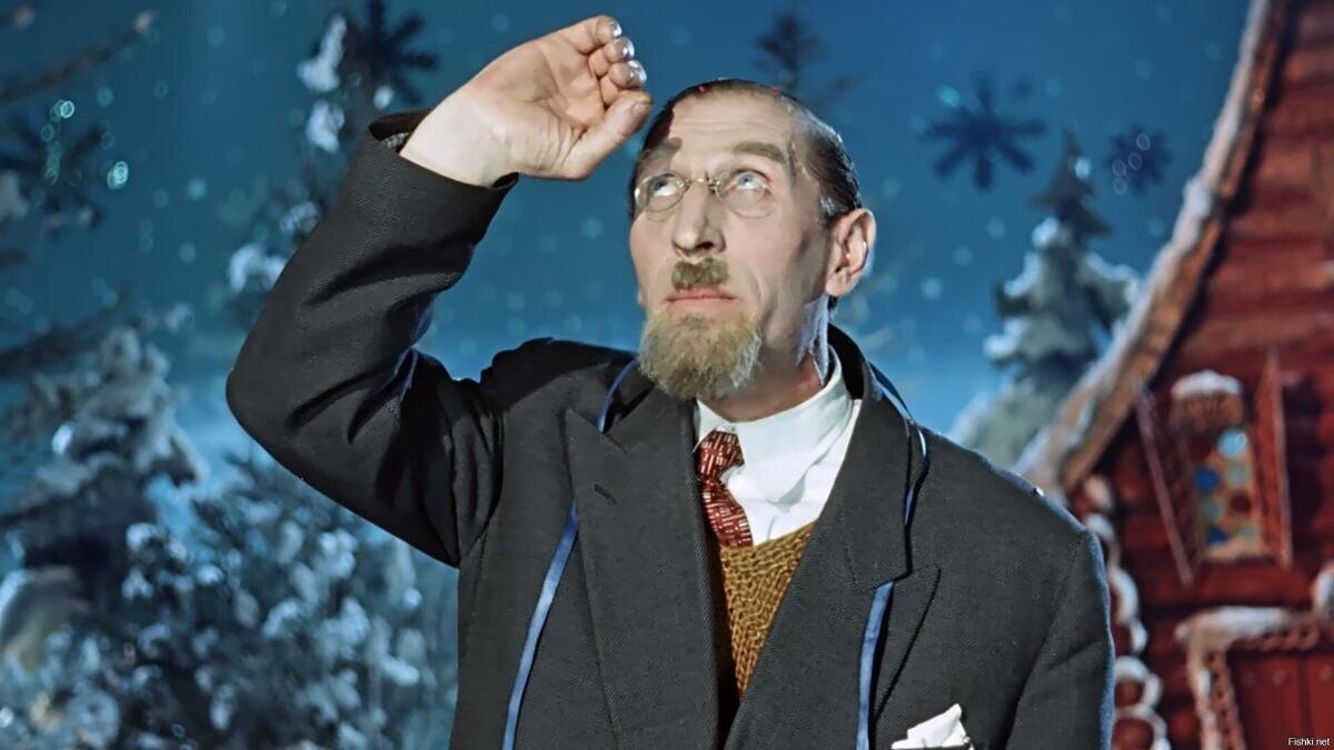 Кадр из фильма " Карнавальная ночь"