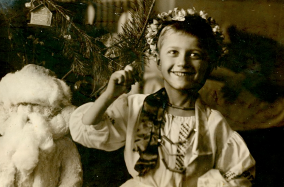 Виктор Борцов в детстве