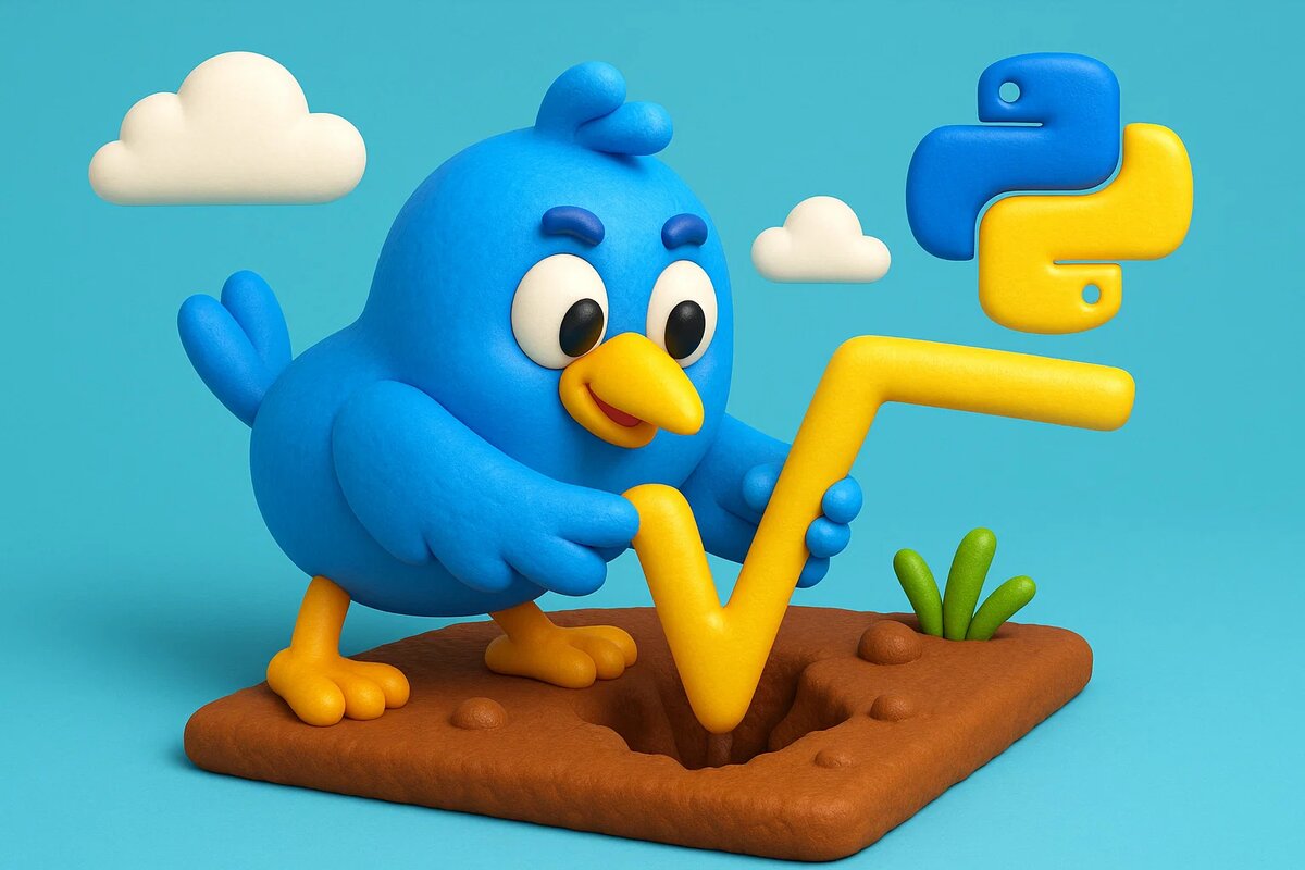 Корень в Python можно извлечь по разному.