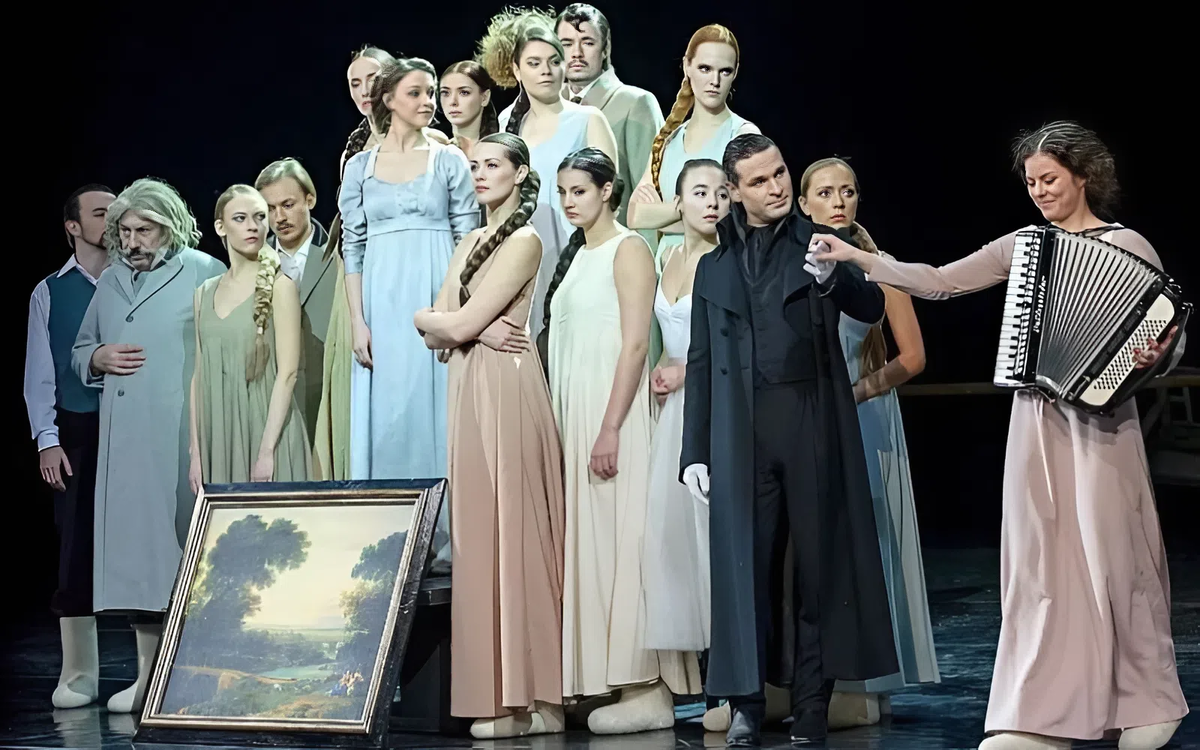 Спектакль Евгений Онегин в театре Вахтангова