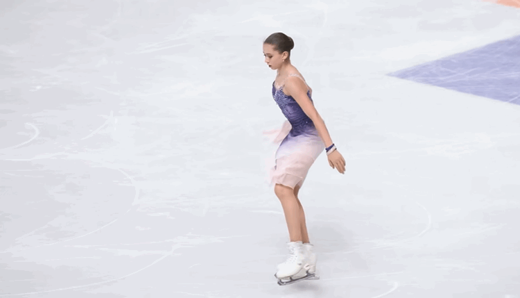 Тройной лутц Камилы Валиевой