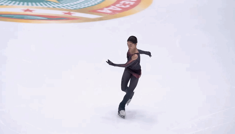 Тройной риттбергер Аделии Петросян 