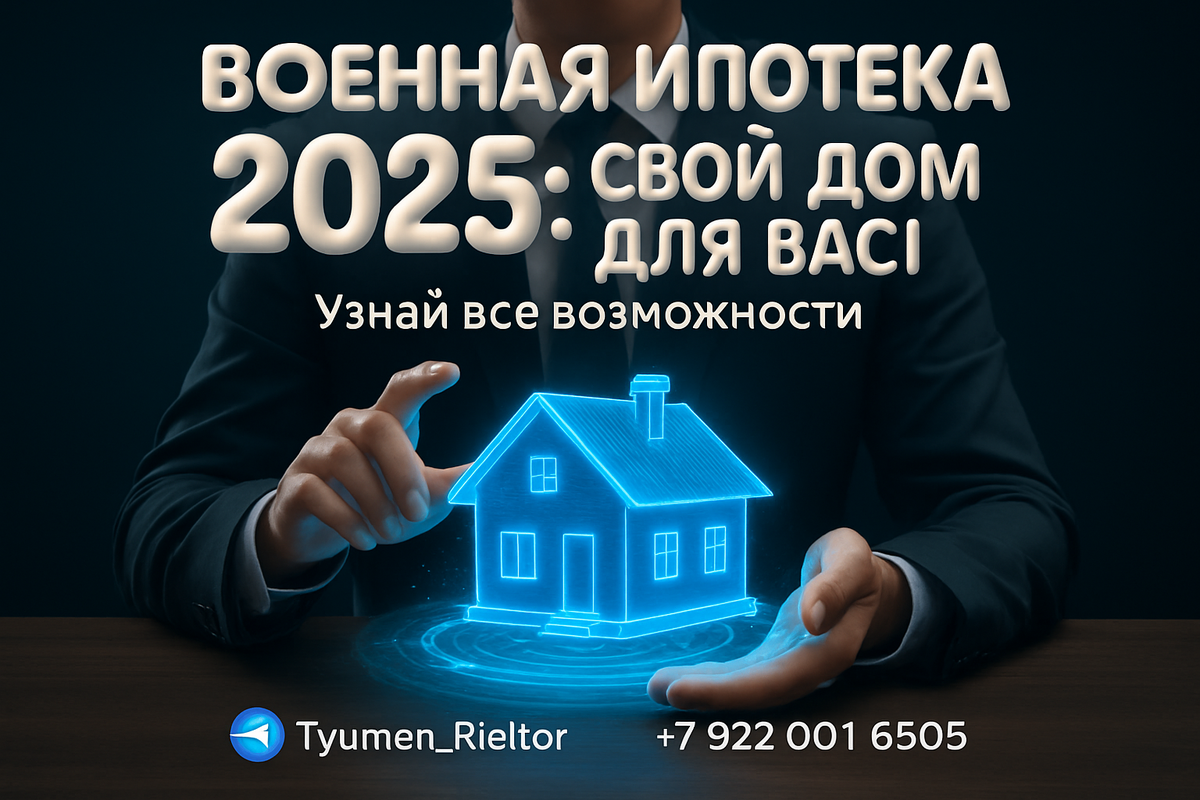    Военная ипотека 2025: свой дом для вас! Узнай все возможности. Святослав Шакин