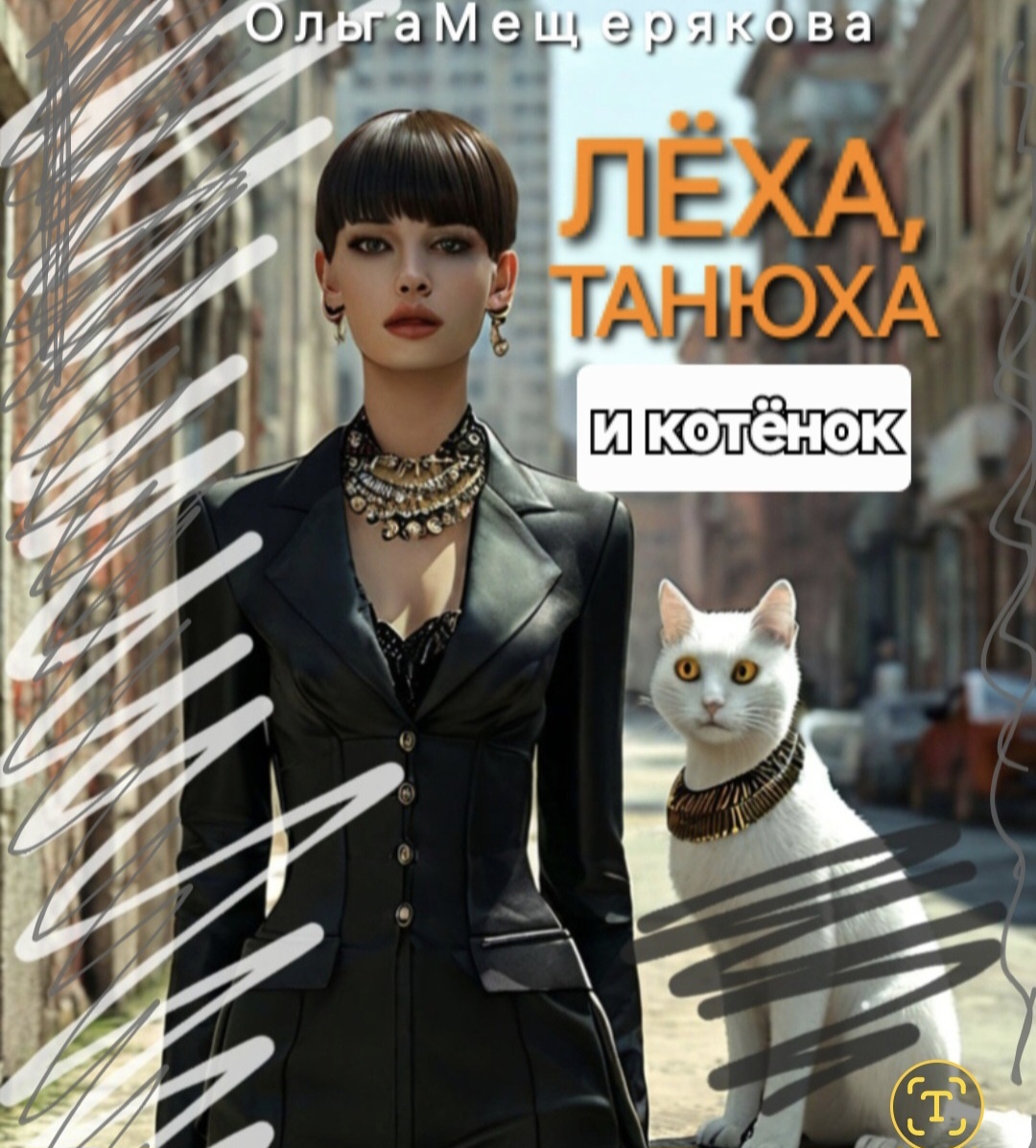 Скриншот обложки книги "Лёха, Танюха и котёнок" - собственность автора канала "ТАК НАДО".