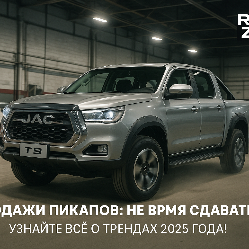    Снижение продаж новых пикапов в мае на 29% admin