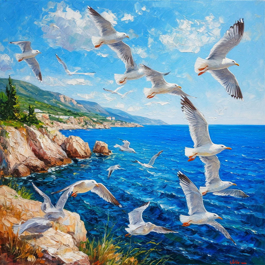 чайки Крыма