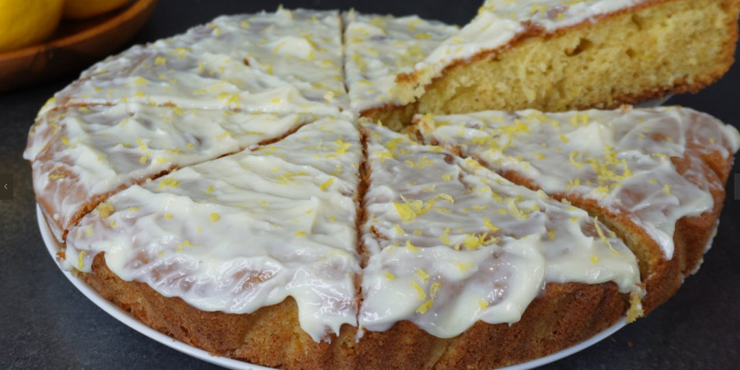 Рецепт быстрого пирога "Лимонное облако" - бесподобный вкус, тает во рту (без преувеличения)