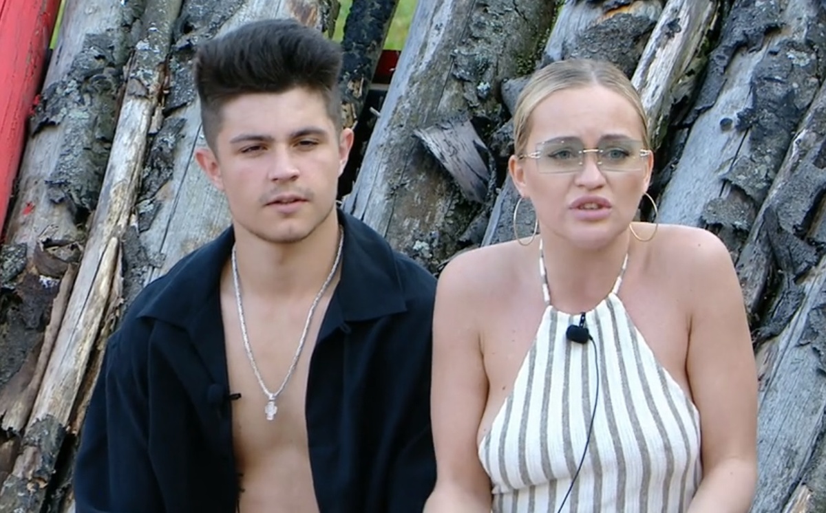 Никита Гуранда и Элина Рахимова (фото из эфира на «Okko»)