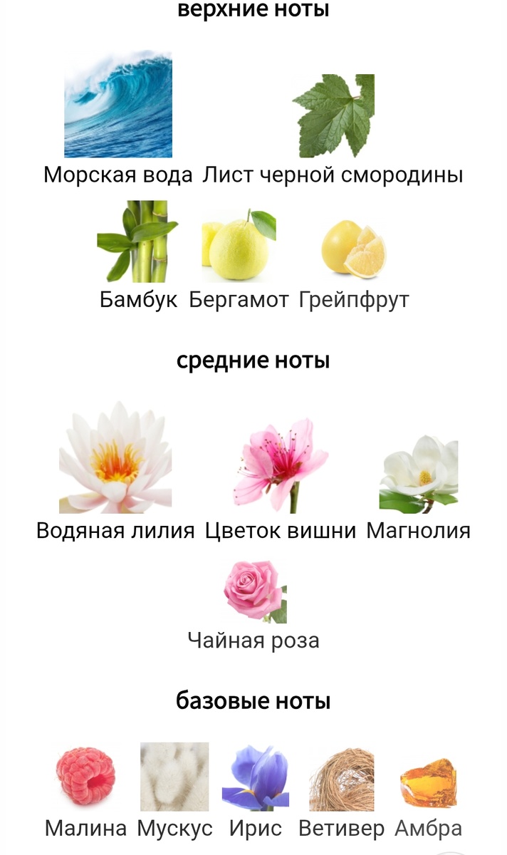 Фото с сайта fragrantica.ru