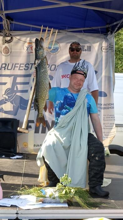 Подведены итоги чемпионата Псковской области по подводной охоте
Фото: Фото: Федерация подводного спорта Псковской области