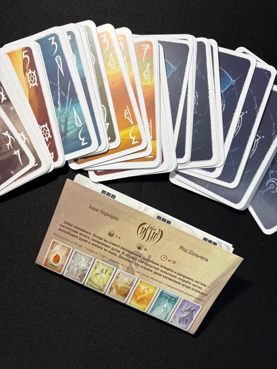 Настольная игра «Сиггил» - компоненты игры (Что в коробке)