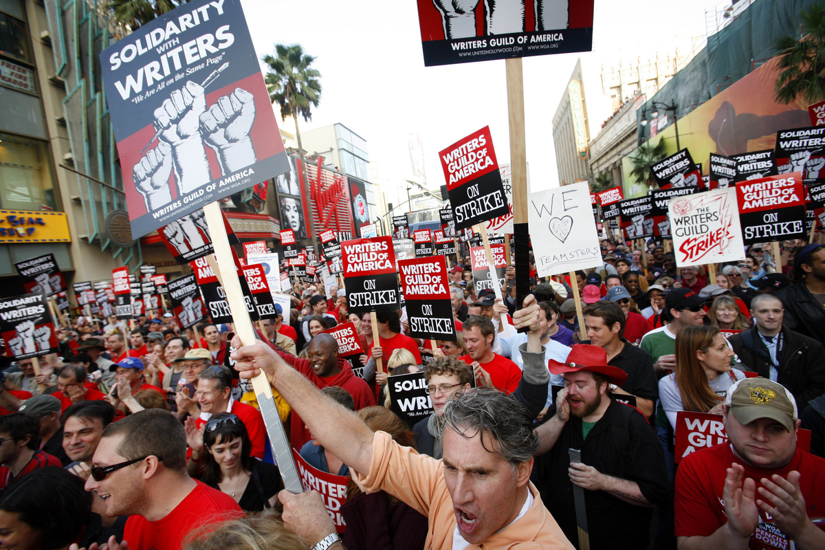 Забастовка сценаристов в Голливуде, 2023 г.