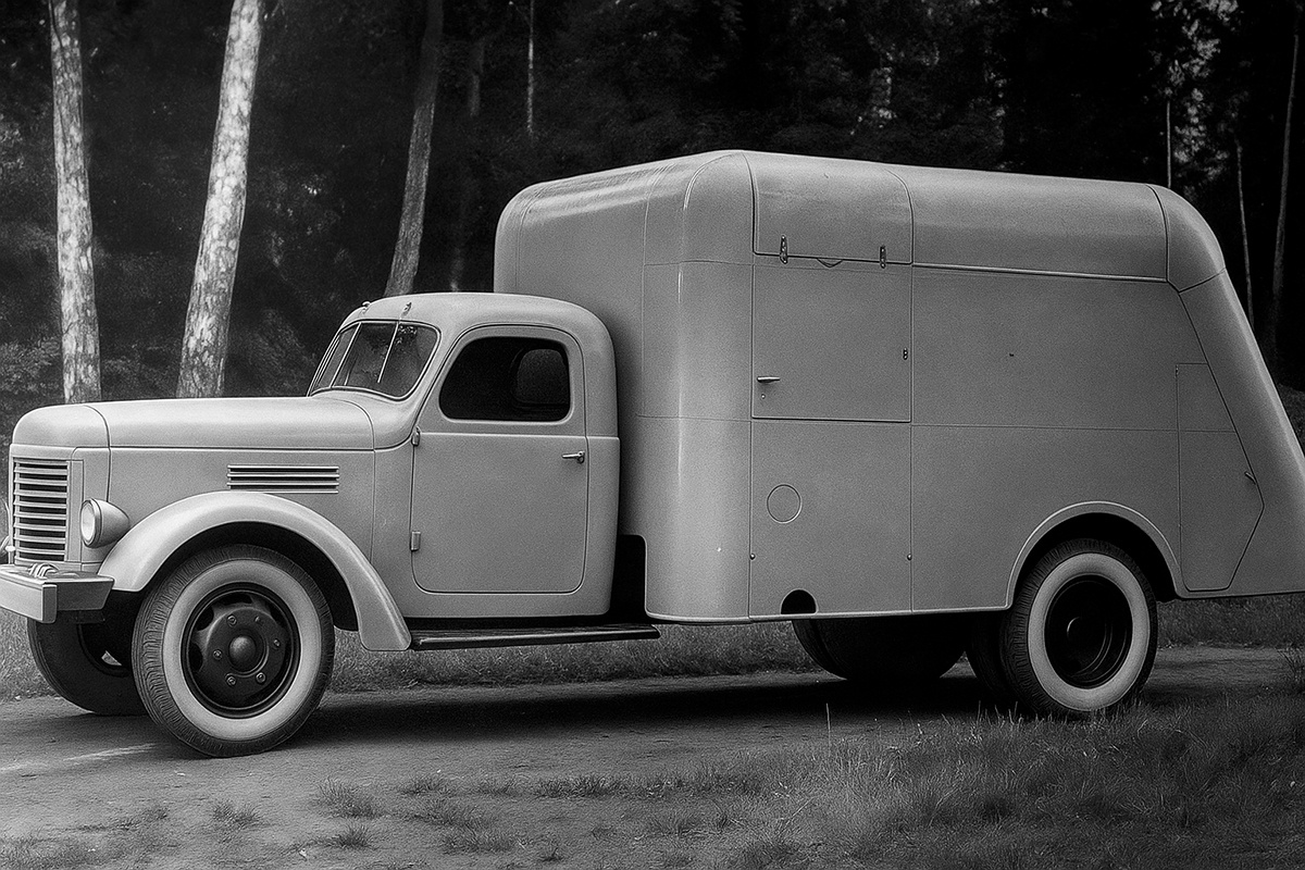 Мусоровоз МС-2. Фотография © Коллекция проекта «Сайт Авиационной Истории»