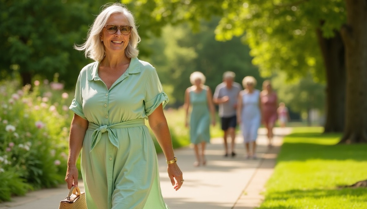 Стиль начинается с уверенности — летом 2025 года это главное украшение женщины 45+