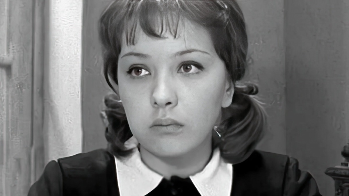 Наталья Тенякова в роли Лиды (к/ф "Старшая сестра") 1966 год