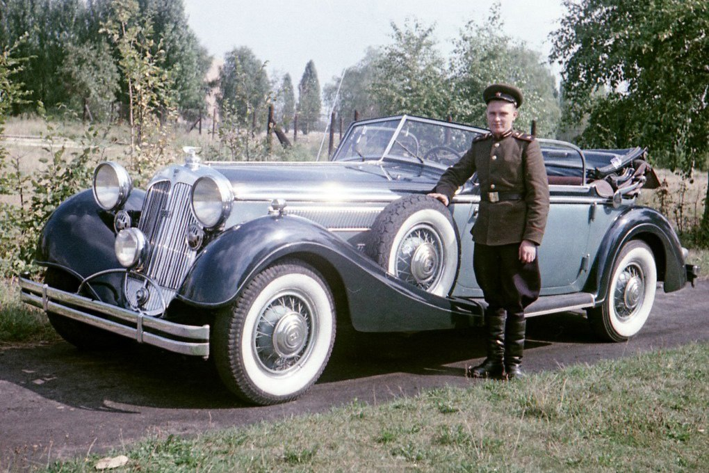 Трофейный Horch 853 Sport Cabriolet