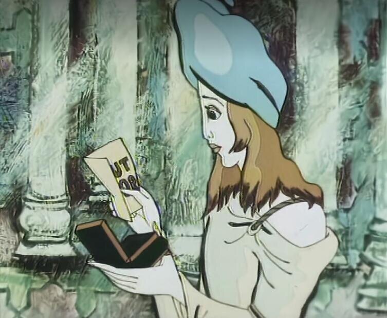    Кадр из мультфильма «Халиф-аист», студия «Союзмультфильм», 1981 г.