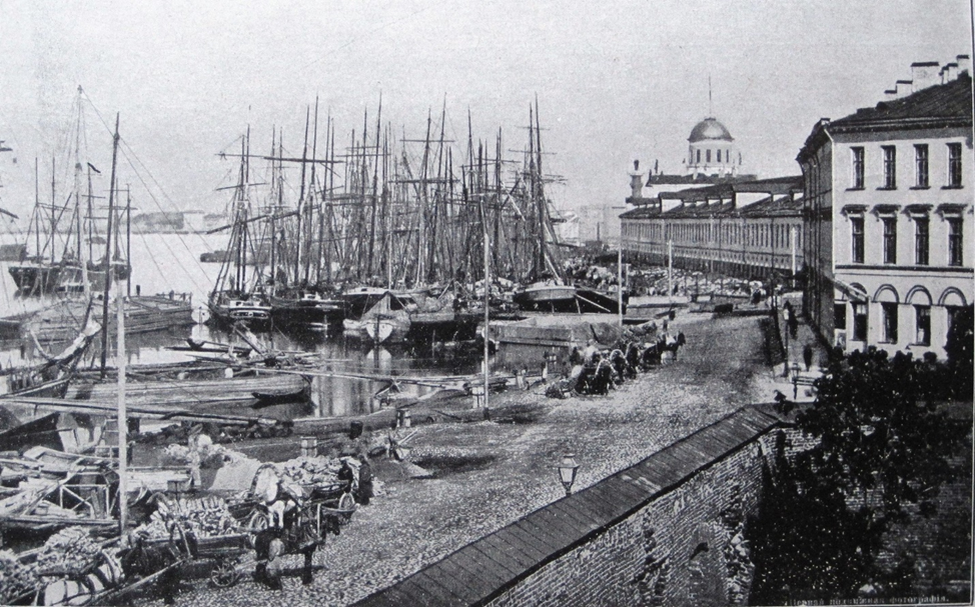 «Тучкова набережная в торговое время»