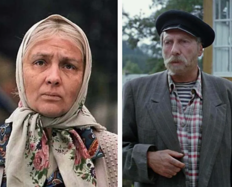 Баба Шура - Наталья Тенякова. Дядя Митя - Сергей Юрский (супруг актрисы).