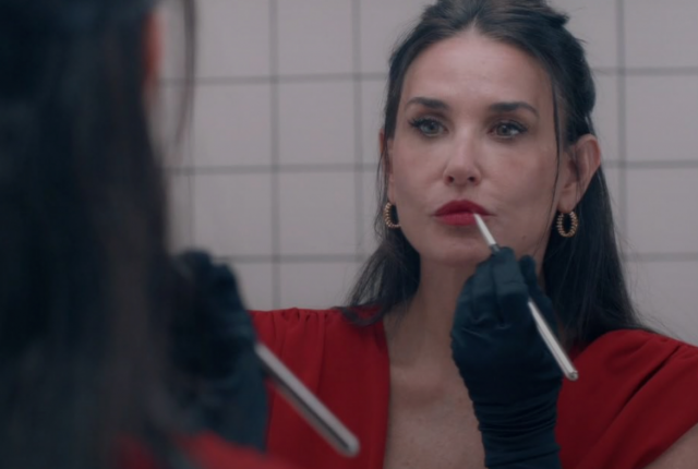    Кадр из фильма «Субстанция»