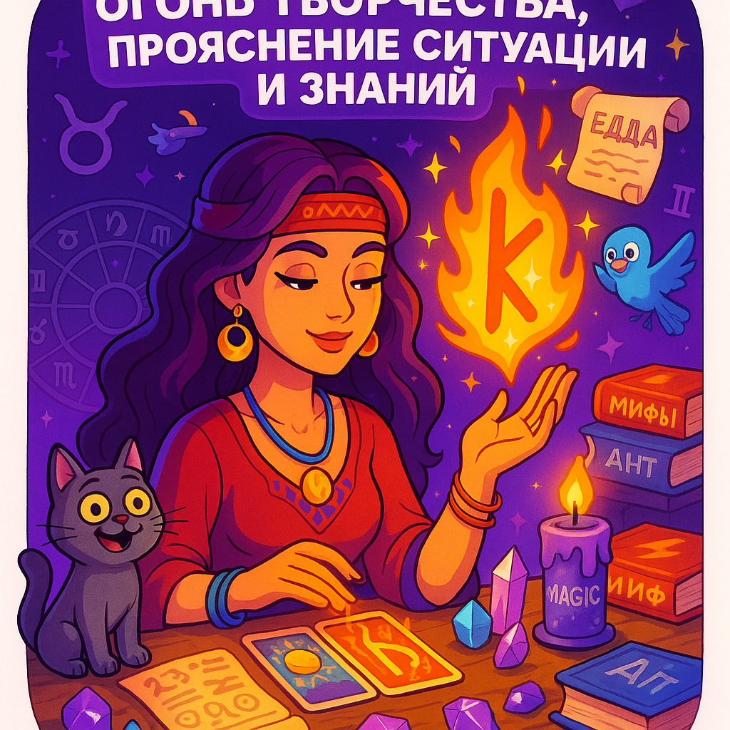    Руна Кеназ как ключ к личной трансформации и внутреннему свету через магию и самопознание Мария
