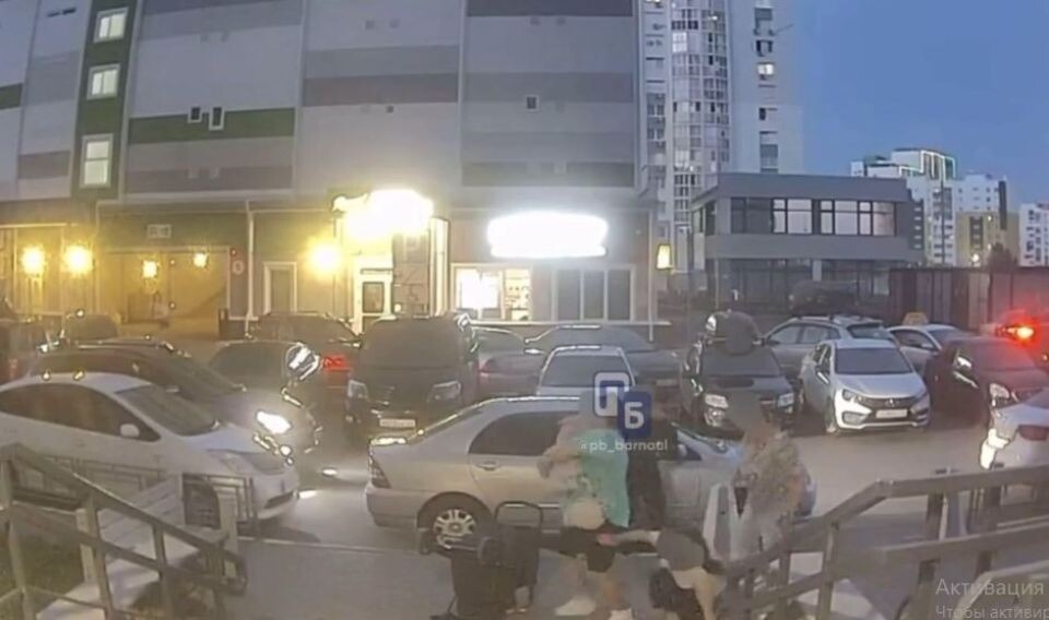    Нападение на мать с ребенком в Барнауле. Источник: "Подслушано Барнаул"
