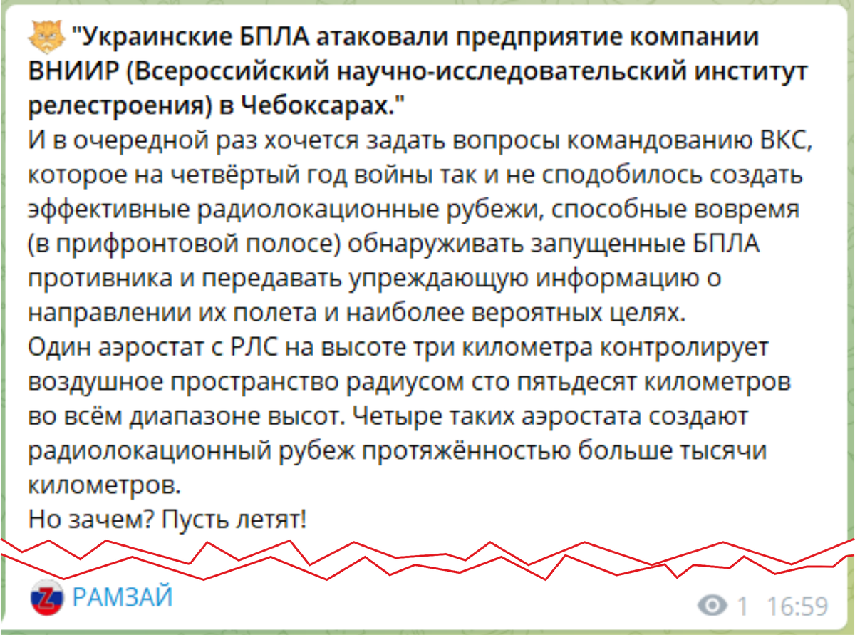 Графическая цитата из тг-канала Рамзай