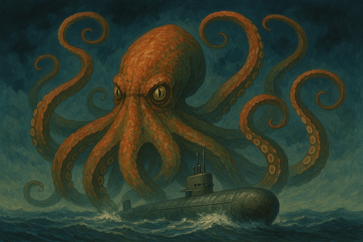 Коллаж канала к фильму Кракен (2025)