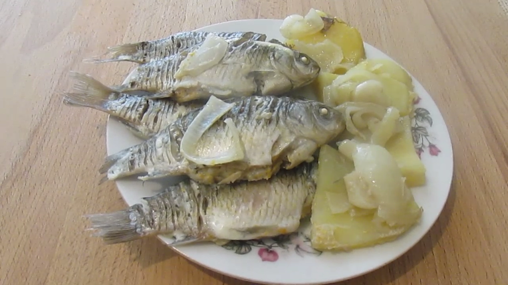 Запечённый капась.