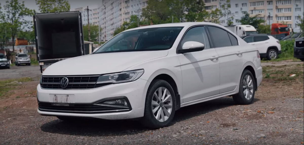 Volkswagen Bora. Источник: скриншот из VKвидео канала "Япония Транзит"