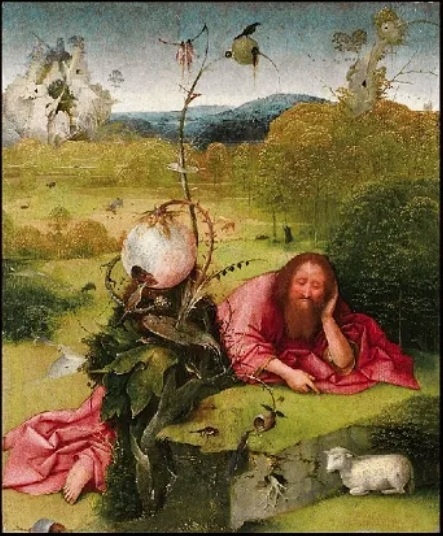 #painting #живопись #Jerom_Bos_Saint_John_the_Baptist_in_the_desert #Иероним_Босх_Святой_Иоанн_Креститель_в_пустыне