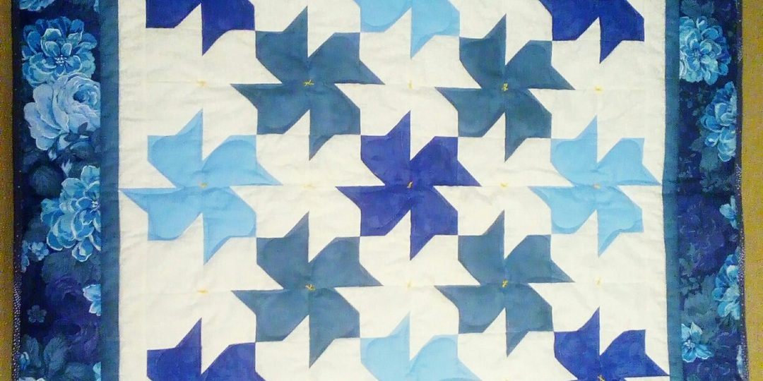 Самые простые цветочные блоки в лоскутном шитье. Подборка идей со схемами.