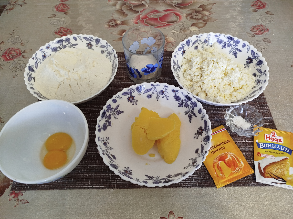 Ингредиенты для теста