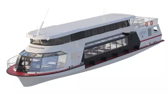 Технические характеристики электросудна проекта «Москва 2.0:»   Класс судна РКО Р1,2 А СИЭ (АБ)   Длина, м 33,3   Ширина, м 8   Осадка, м 1,2   Водоизмещение, т 140   Главные двигатели, кВт 2х200   Ёмкость батарей, кВт*ч 560   Крейсерская скорость, уз 6   Экипаж, чел 10   Пассажиры, чел 130-200«Москва 2.0» — новая модель электросудов, разработанная собственным конструкторским бюро частного судостроительного предприятия Emperium. Строительство первого судна проекта было начато в 2024 году. Фактически это современная модернизированная электроверсия теплохода «Москва» Р-51, который в советское время стал успешным проектом и был представлен во многих городах страны.📷
📷
📷
Закладка первого судна состоялась на верфи Emperium в Ленинградской области 27 апреля 2024 года для компании «ВодоходЪ». Ранее сообшалось, что к 2030 году верфь планирует построить по заказу судоходной компании 25 судов проекта.Судно проекта имеет эргономичный дизайн и комфортабельные условия для пассажиров, включая просторные салоны, бар, ресторан, открытые палубы и другие развлечения. Главное отличие от теплохода – пара электродвигателей мощностью по 200 кВт и комплект батарей емкостью 560 кВт*ч. Судно сможем вместить от 130 до 200 пассажиров и 10 членов экипажа, а крейсерская скорость составит 6 узлов или 11 км/час.