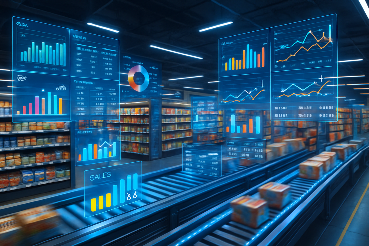 Дашборды для ритейла