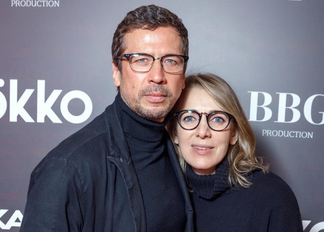    Андрей Мерзликин с женой Анной. Фото: Legion-media