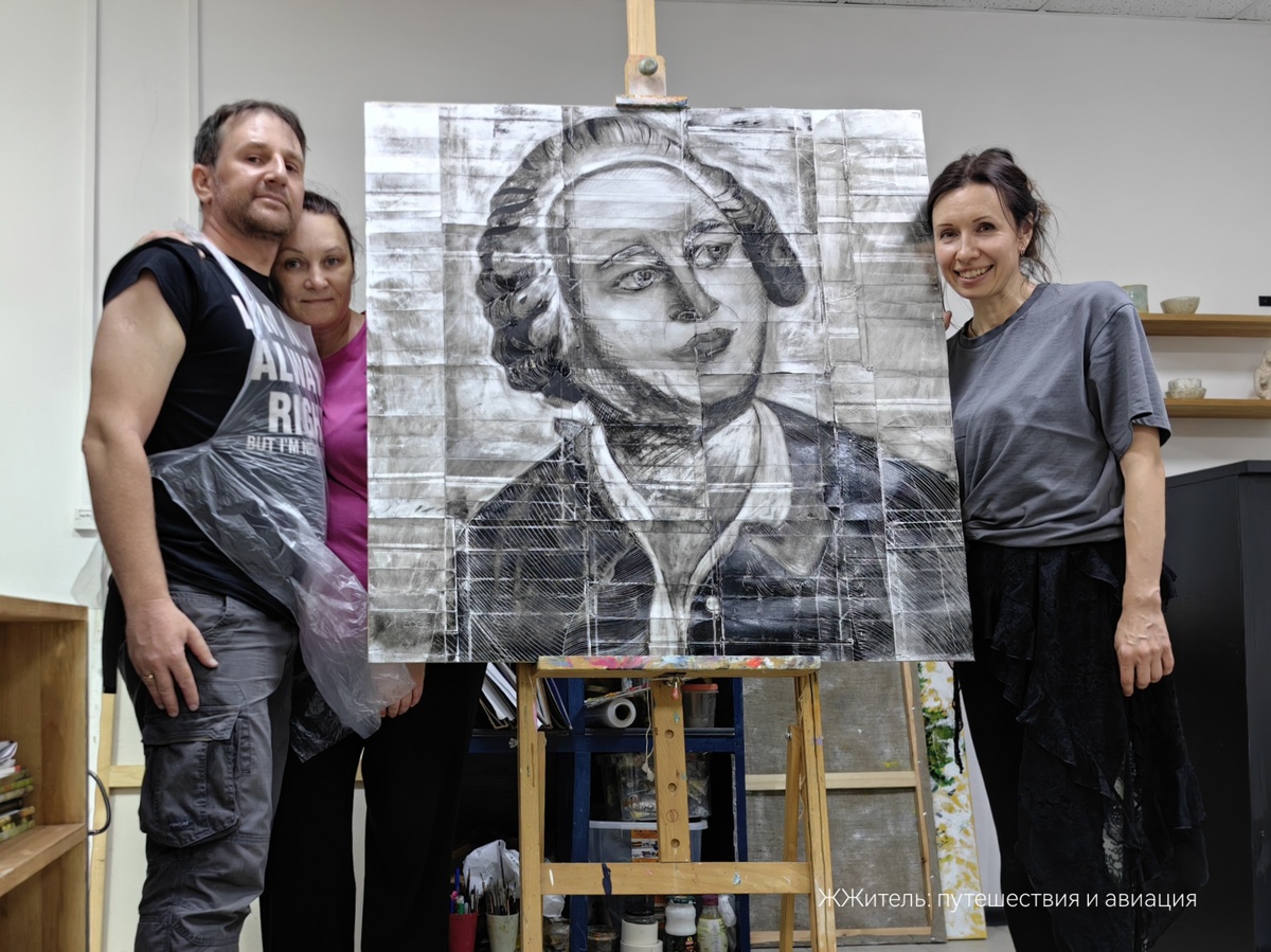 Авторы гравюры-путешественницы