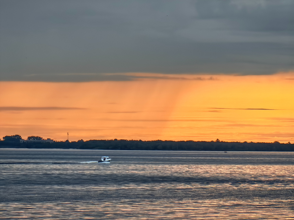 Архангельск. Закат над Северной Двиной
